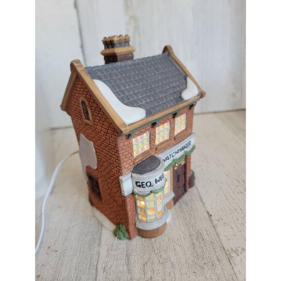 Dept 56 59269 Geo Weeton Watchmaker dickens village accessory xmas - Picture 3 of 8
